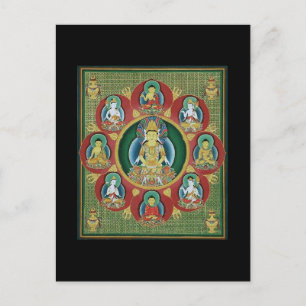 centrum van een Taizokai Mandala Briefkaart
