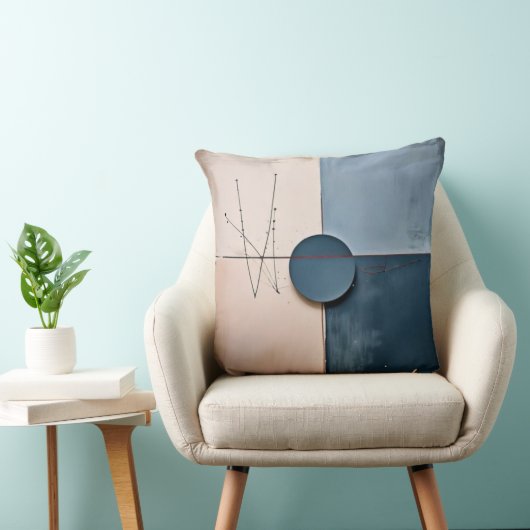 Centrum van het leven kussen (Stoel)