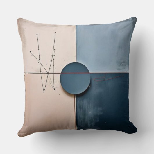 Centrum van het leven kussen (Achterkant)