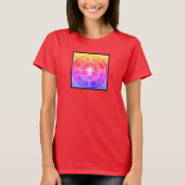 centrum van het universum in Wallace Idaho V2 T-shirt (Voorkant)