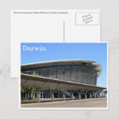 centrum voor de conventie van darwin briefkaart (Voorkant / Achterkant)