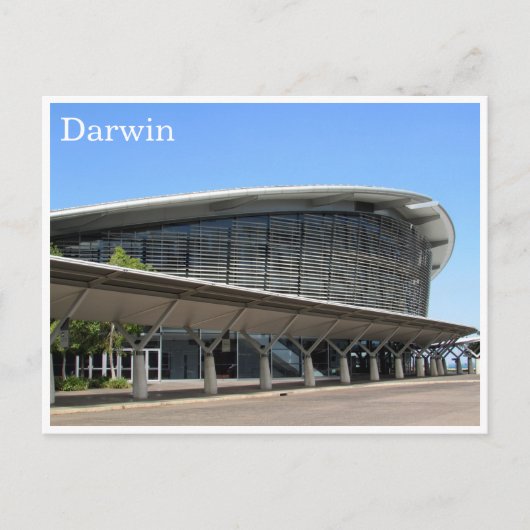 centrum voor de conventie van darwin briefkaart (Voorkant)