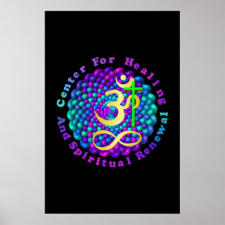 Centrum voor genezing en Spirituele vernieuwing Poster