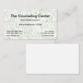 Centrum voor tandheelkundige gezondheidszorg visitekaartje (Voorkant / Achterkant)