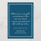 centrumcirkel foto memorial programmakaart (Achterkant)