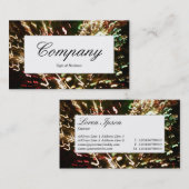 Centrumlabel - glasvezel visitekaartje (Voorkant / Achterkant)