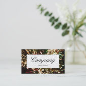 Centrumlabel - glasvezel visitekaartje (Staand voorkant)