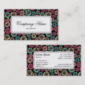 Centrumlabel v5 - Abstract Bloemen 031023 Visitekaartje (Voorkant / Achterkant)