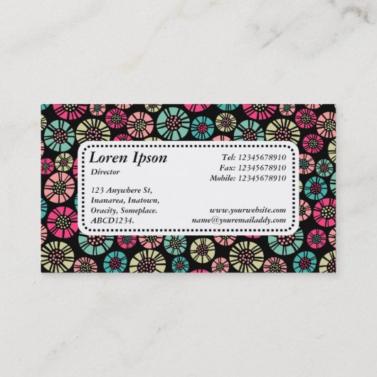 Centrumlabel v5 - Abstract Bloemen 031023 Visitekaartje (Achterkant)