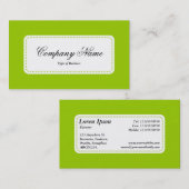 Centrumlabel v5 - Martian Green Visitekaartje (Voorkant / Achterkant)