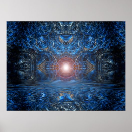Centrumposter voor jezelf poster (Voorkant)