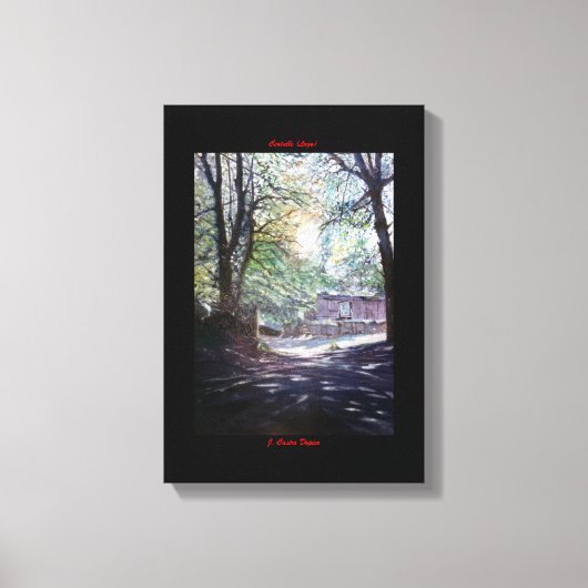 Centulle (Lugo) Canvas Afdruk (Voorkant)