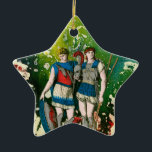 Centuriërs van Michael Moffa Keramisch Ornament<br><div class="desc">Centurians van Michael Moffa's Historic Mixed-Media Series,  c1993. Origineel kunstwerk: universeel copyright Michael Moffa.</div>