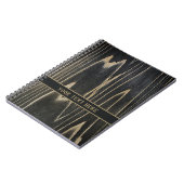 Centuries-Old Wood Grain - Personalizable Notitieboek (Linkerzijde)