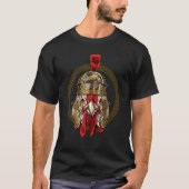 Centurion Chicken of Ancient Rome Roman Animal Chi T-shirt (Voorkant)