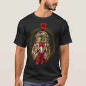 Centurion Chicken of Ancient Rome Roman Animal Chi T-shirt (Voorkant)