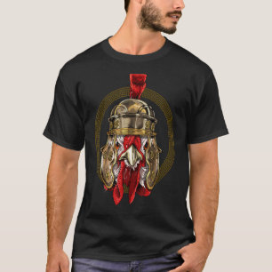 Centurion Chicken of Ancient Rome Roman Animal Chi T-shirt