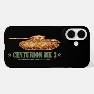 Centurion MK 3 Tank Britse MBT van de Koude Oorlog iPhone 16 Hoesje