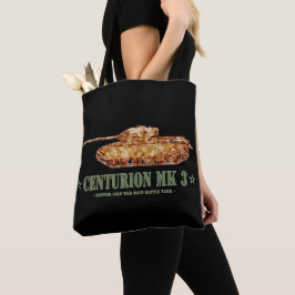 Centurion MK 3 Tank Britse MBT van de Koude Oorlog Tote Bag