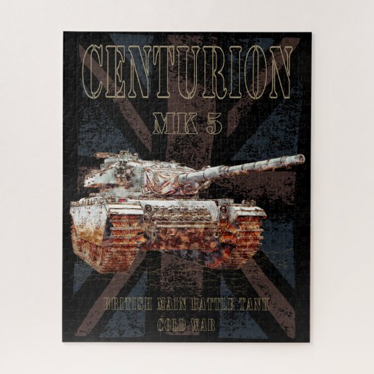 Centurion MK 5 MBT. Britse Main Battle Tank Legpuzzel (Verticaal)