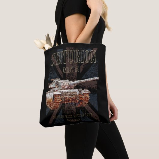 Centurion MK 5 MBT. Britse Main Battle Tank Tote Bag (Dichtbij)