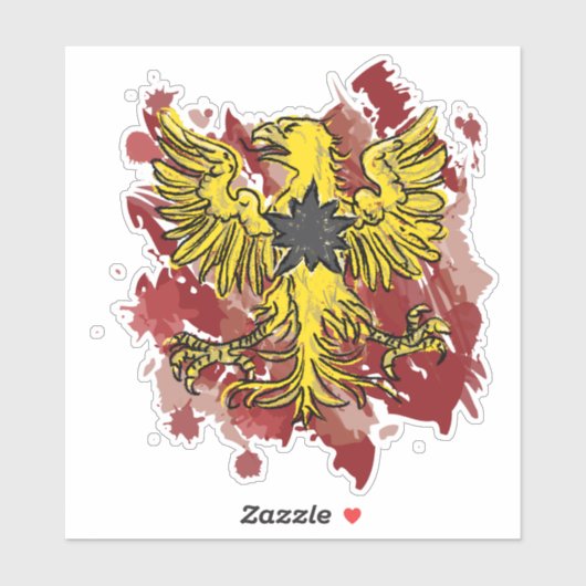 Centurion van de Sable Star Sticker (Vel)