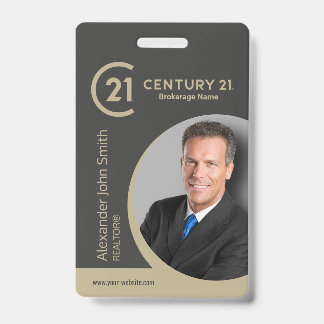 Century 21 Makelaar ID-kaart Badge