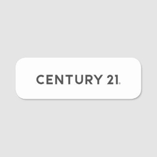 Century 21-naamtag naamplaatje