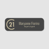 Century 21-naamtag naamplaatje (Voorkant)