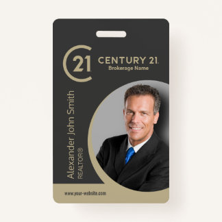 Century 21 Realtor ID-Kaart Badge