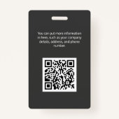 Century 21 Realtor ID-Kaart Badge (Achterkant)