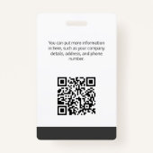 Century 21 Realtor ID-Kaart Badge (Achterkant)