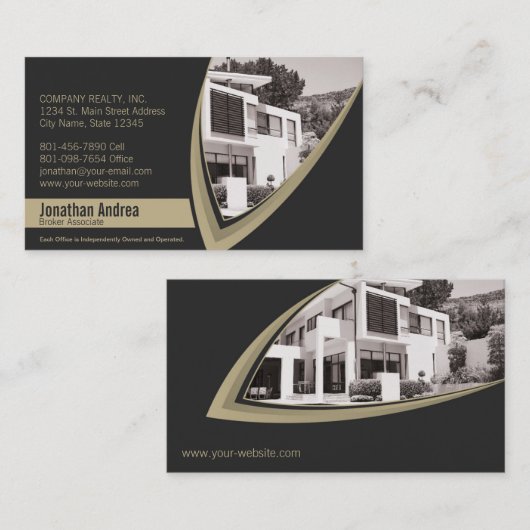 Century 21 Visitekaartje (Voorkant / Achterkant)