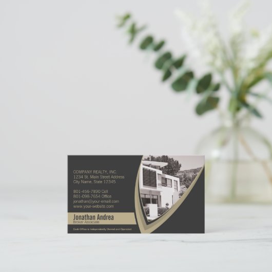 Century 21 Visitekaartje (Staand voorkant)