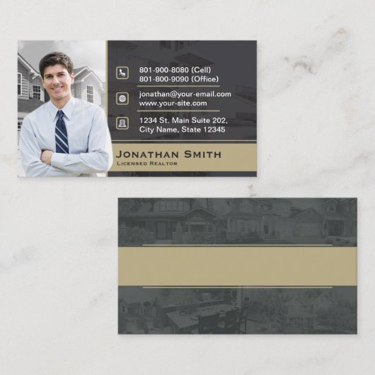 Century 21 Visitekaartje van onroerend goed (Voorkant / Achterkant)