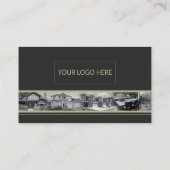 Century 21 Visitekaartje zwart Gold (Achterkant)