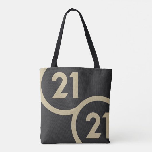 Century 21-zakken tote bag (Achterkant)