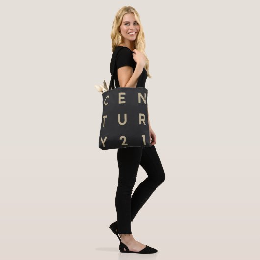 Century 21-zakken tote bag (Op model)