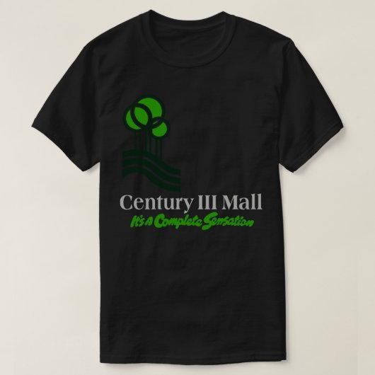 Century III Mall West Mifflin Pennsylvania C3 7 T-shirt (Design voorkant)