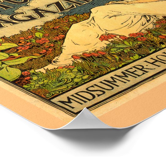 Century Magazine Midzomer Holiday Advertisement P Poster (Hoek)