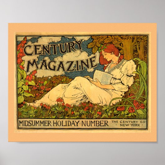 Century Magazine Midzomer Holiday Advertisement P Poster (Voorkant)