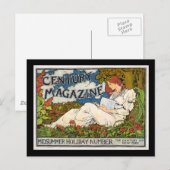 Century Magazine Midzomer Vakantiegetal Feestdagenkaart (Voorkant / Achterkant)