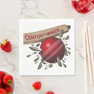 Century Maker Cricket Bat en Ball Sports Servet