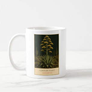 Century Plant – Vintage Botanische Mok