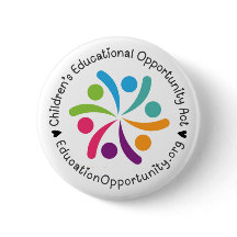CEO Act Round Button met Heart Font