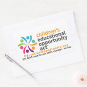 CEO Act Sticker - Rectangle (Envelop)