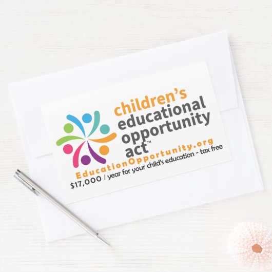 CEO Act Sticker - Rectangle (Envelop)