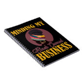 CEO African AMERICAN Small Business Notitieboek (Rechterzijde)