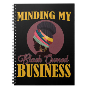 CEO African AMERICAN Small Business Notitieboek