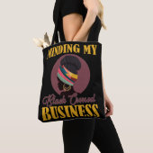 CEO African AMERICAN Small Business Tote Bag (Dichtbij)